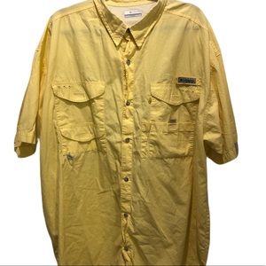 ❤️SOLD💜COLUMBIA SPORTSWEAR PFG MENS XXL YELLOW